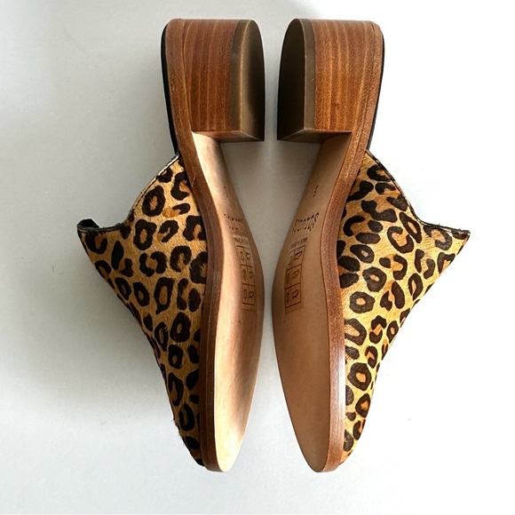 🍂NEW IN BOX Soludos Venetian Leopard Mules. Size: 5 - Picture 6 of 12